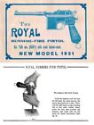 Beistegui Hermanos 1931 Royal Running, Mauser Auto Mach. Manual, Eibar Spain