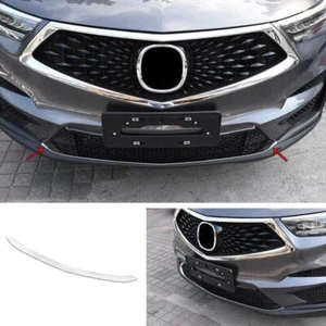 Chrome Steel Front Bumper Lower Strip Guard Trim For Acura RDX 2019-2021 1PCS - Bild 1 von 7