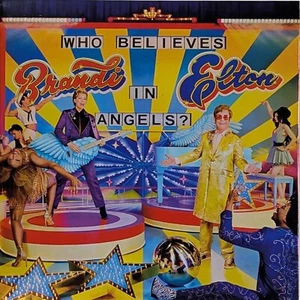 ELTON JOHN & BRANDI CARLILE Who Believes in Angels? Red & Yellow numbered /2000 - Picture 1 of 2