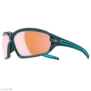 NEW ADIDAS A193 6053 EVIL EYE PRO L BLUE SHINT MINT SUNGLASSES LENSES  - Bild 1 von 4