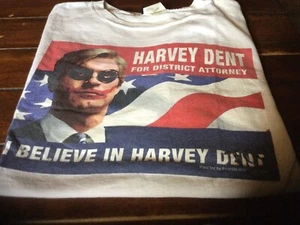 Batman The Dark Knight Harvey Dent Joker Edition 2008 Promo Rare T Shirt XXL Vin - Picture 1 of 2