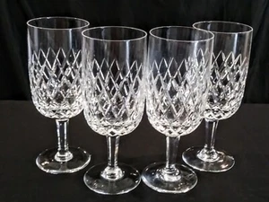 Orrefors Elisabeth Crystal Water Goblet 6 7/8" Set Of 4  - Picture 1 of 6