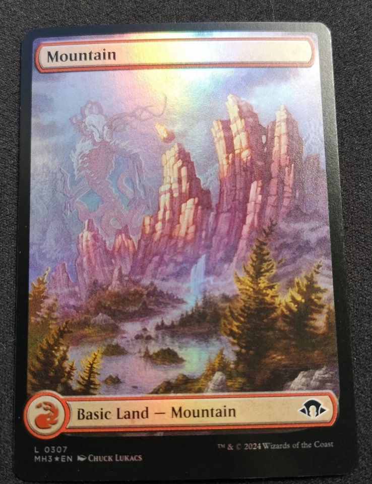 Mountain - Foil - Full Art - MH3 - NM Unplayed - EN - 0307 - Image 1 of 1