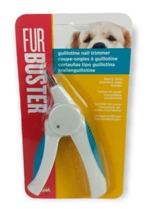 Petmate FurBuster Dogs and Pets Guillotine Nail Trimmer Heavy Duty Blades New - Picture 1 of 4