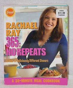 Rachael Ray 365 No Repeats A 30 Minute Meal Cookbook 1st Edition Softcover 2005 - Picture 1 of 6