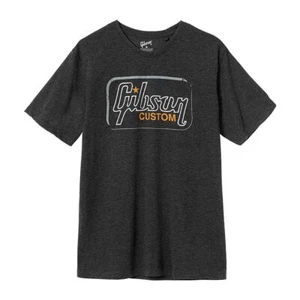 Camiseta con logotipo personalizado de Gibson Gibson (mediana, gris brezo) - Imagen 1 de 1