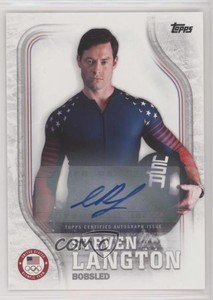2018 US Olympic & Paralympic Team and Hopefuls /30 Steven Langton Rookie Auto RC