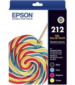 Epson 212 Ink Value Ink BRAND NEW GENUINE - Picture 1 of 1