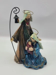 SANTA'S WORKBENCH HOLY FAMILY TABLE TOP DECOR - Picture 1 of 7