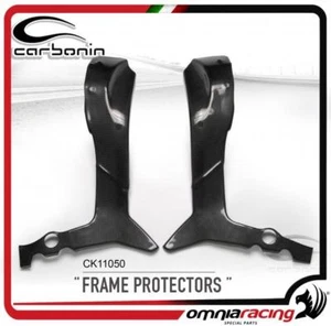 Carbonin Protezioni Telaio / Paratelaio carbonio Kawasaki ZX-6R Ninja 2007>2008 - Imagen 1 de 1