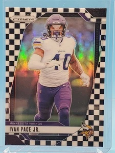 2024 Panini Prizm - Black & White Checker Prizm #189 Ivan Pace Jr. MIN SP - Picture 1 of 2