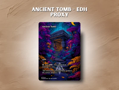 Ancient Tomb - Poster Art - Custom Magic: The Gathering Card - Image 1 of 4