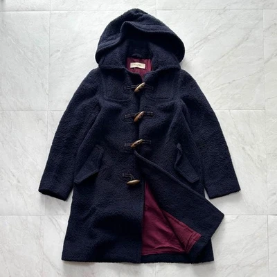 Paul Smith 羊驼羊毛大衣紫色 38 码日本 — 第 1/4 张图片