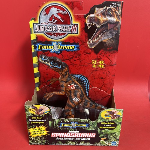 2001 Kenner JURASSIC PARK III Jungle Spinosaurus factory sealed