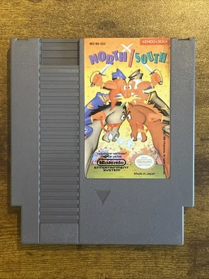 North and South (Nintendo Entertainment System, 1990).  NES Authentic and Tested - Image 1 of 4