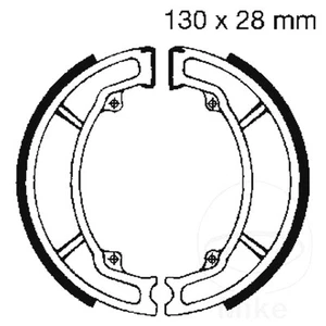EBC Brake Shoes Inc Springs Y506 Fits Yamaha RD 125 1975-1984 - Picture 1 of 1