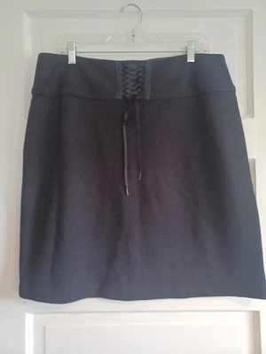 Andrea Jovine Corsé Detalle Azul Marino Lana Punto L Fiesta Oficina Minimalis Foto 1 de 4