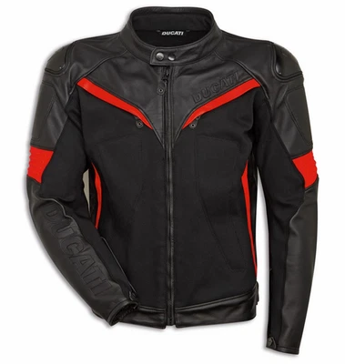 Chaqueta Ducati Fighter C2 de Dianese negra y roja para hombre talla 60 981074760 Foto 1 de 3