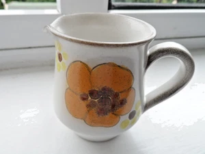 Denby Minstrel small cream jug 9cms or 3.5ins high - Picture 1 of 3