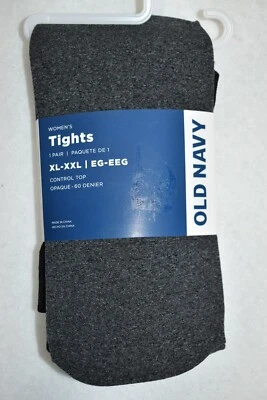 Old Navy Tights Size XL-XXL  Gray Control Top Women's New - Image 1 of 4