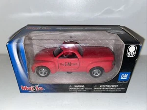 Maisto the GM Card Red Car Special Edition Die Cast Metal Collection in Package - Picture 1 of 4