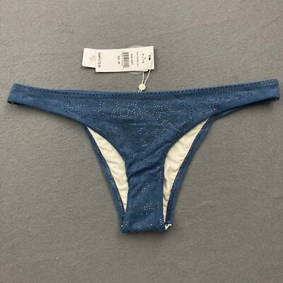 Parte inferior de bikini Pilyq imitación gamuza láser básico para adolescentes talla mediana Foto 1 de 4