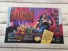 BlackThorne Super Nintendo SNES 32X Double Page Promotional Ad Print Art Poster