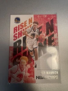 NBA Hoops Rise N Shine Nico Mannion ROOKIE Jersey Card ๐ฅ๐๐๐ฅ - Picture 1 of 2