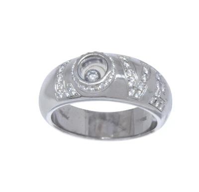 Anillo Amor Chopard Happy Diamond Oro Blanco 18k Anillo Amor 7.5 82/2898 Foto 1 de 4