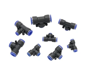 Pneumatik T-Verbinder 14mm IQS 3-Weg / T-Stück - Bild 1 von 1