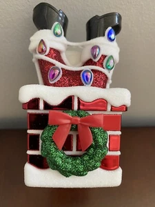 Bath & Body Works SANTA In Chimney Wallflower Plug Diffuser Christmas Holidays - Picture 1 of 3
