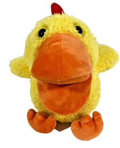 Sing A Song Puppets Plush Rooster Yellow Chicken Story Time Pretend - Picture 1 of 6