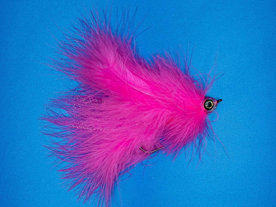 Großer Marabou Hechtstreamer pink - Bild 1 von 1