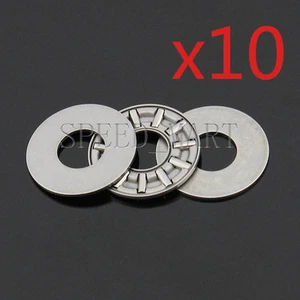 10 PIEZAS Rodamiento de aguja de empuje AXK1024 con dos lavadoras 10 mm x 24 mm x 2 mm - Imagen 1 de 4