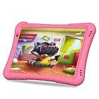  Tablette enfant 10 pouces Android 12 tablettes 32 Go, quadricœur, 6000 mAh, grande rose