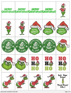 50+ CHRISTMAS EMBROIDERY MACHINE DESIGNS PATTERNS PES HUS JEF EXP DST VP3 USB - Picture 1 of 11