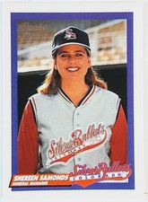 Shereen Samonds 1994 Coors Extra Gold Colorado Silver Bullets Sport Card 