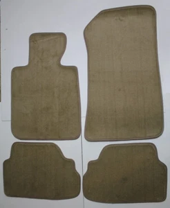 Tan Avery Touring Carpet 4pc Floor Mat Set for 2008-2013 BMW 1 Series - Coupe - Picture 1 of 1