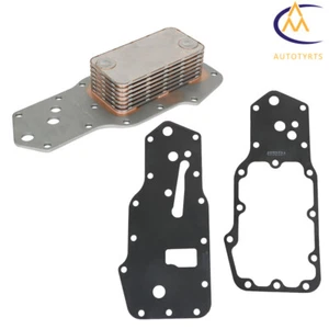 Núcleo enfriador de aceite de motor diésel 5,9 L para Dodge Ram 2500 3500 1989-2002 con juntas - Imagen 1 de 14