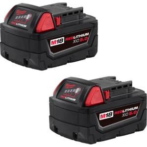 Milwaukee 48-11-1852 M18 REDLITHIUM XC5.0 Extended Capacity Battery 2-PK - Picture 1 of 1