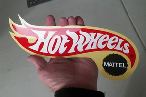 LARGE Vintage Style Hot Wheels 1970-1973 Logo Vinyl Sticker - Picture 1 of 2
