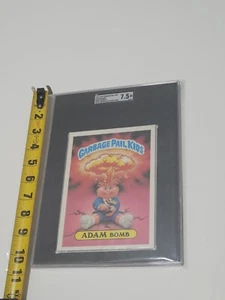 1986 Garbage Pail Kids Giant Stickers 💣 Adam Bomb Series 1 #8 SGC 7.5 RARE 💣💥 - Picture 1 of 7