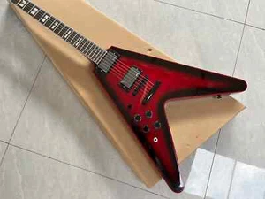 Guitarra Eléctrica Flying V Mano Izquierda Caoba Cuerpo y Cuello 6 Cuerdas Más Vendidas - Imagen 1 de 12