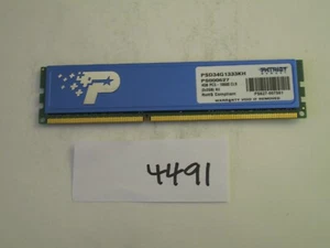 Patriot PSD34G1333KH 2Gb PC3-10600 1333Mhz DDR3 Desktop Memory RAM (4491) - Picture 1 of 2