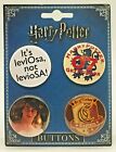 NEW SET OF 4 Harry Potter BUTTON Gryffindor Captain Levlosa 1.25"D Each Made USA