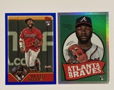 Michael Harris II (2) 2023 Topps Archives Rookie Cards Image Variation & Foil