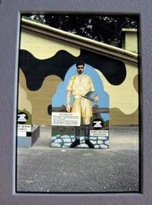 4-Fort Siloso Singapore Face Cutout Boards 1990 Travel Slide Film Photographs - Bild 1 von 5
