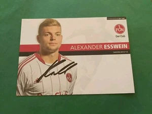 1.FC Nürnberg , A. Esswein , Autogrammkarte , Fussball - Bild 1 von 2