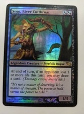 MTG Sygg River Cutthroat Foil Shadowmoor MP Moderately Played