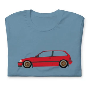 Honda Civic EF Hatch Unisex T-Shirt 1991 - Bild 1 von 9